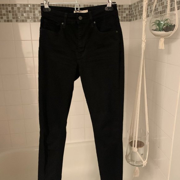 Levi's 721 High Rise Skinny (27) - Black - Picture 1 of 5